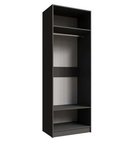 Шкаф Мадрид 0,8 графит серый