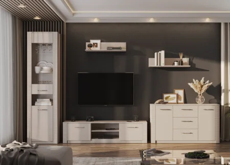 Пенал со стеклом Калипсо меланж