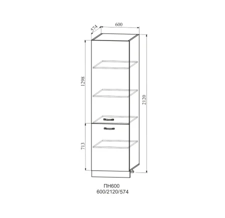 Пенал Фортуна ПН 600
