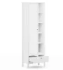 Шкаф Ева (Хельга) REG1D1S/200 белый