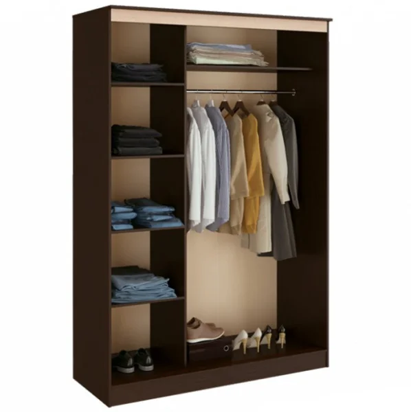 Шкаф-купе Сакура 1.5 венге/дуб белфорт