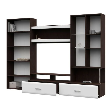 Гостиная Вегас-1 венге/белый глянец