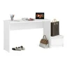 Комплект Мори Стол письменный МСП 1200.1 + Тумба ТПМ 400.1 белый