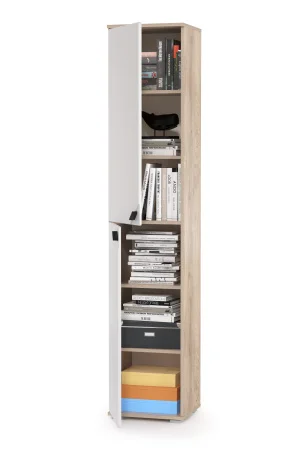 Шкаф Бостон 13.154 дуб эндгрейн элегантный/милк рикамо софт Шкаф Бостон 13.154 дуб эндгрейн элегантный/милк рикамо софт