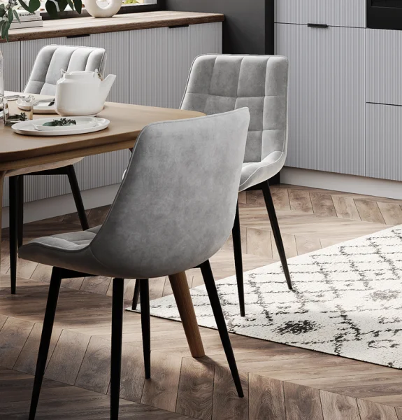 Стул Президент серый софт (2 шт) Стул Президент серый софт (2 шт)