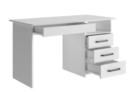 Стол компьютерный Лик-5 (СП-3) белый