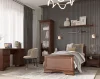 Шкаф-витрина Кентаки REG1W1S каштан