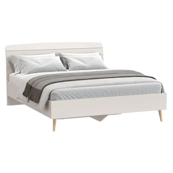 Кровать Афина 1600 кашемир серый Кровать Афина 1600 кашемир серый