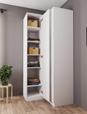 Шкаф угловой Мори МШУ 940 белый