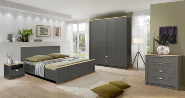 Кровать двойная 37.24-02 Прованс диамант серый Кровать двойная 37.24-02 Прованс диамант серый