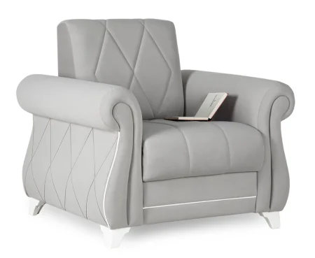 Кресло Роуз ТД 414 Прима лайт грей