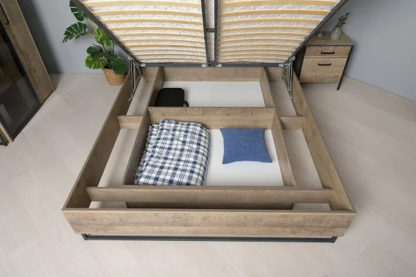 Спальный гарнитур Трувор дуб гранж песочный/интра Спальный гарнитур Трувор дуб гранж песочный/интра