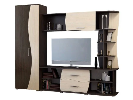 Стенка Капри венге/дуб