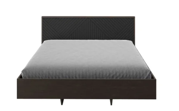 Кровать парящая Копенгаген 160 венге/черный матовый Кровать парящая Копенгаген 160 венге/черный матовый