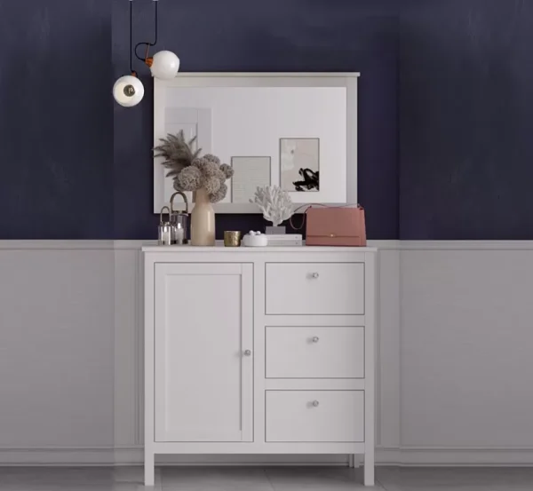 Тумба Ева (Хельга) KOM1D3S/95 белый Тумба Ева (Хельга) KOM1D3S/95 белый