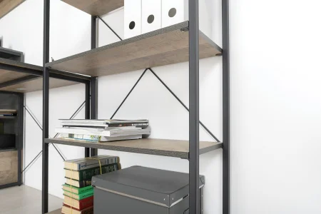 Стеллаж Трувор 13.151.01 дуб гранж песочный/интра