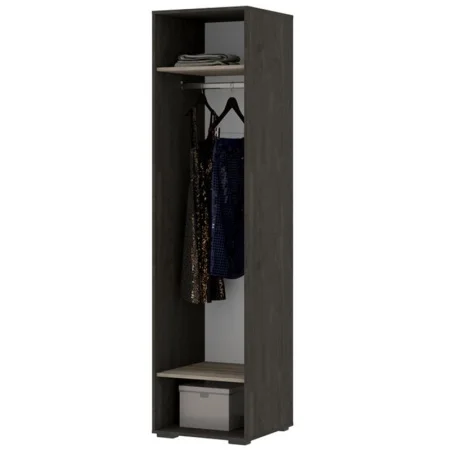 Шкаф Эдинбург ШК-01 железный камень/дуб крафт серый