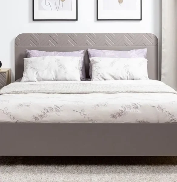 Кровать с подъемным механизмом Амьен 11.44 плейн/веллюто капучино Кровать с подъемным механизмом Амьен 11.44 плейн/веллюто капучино