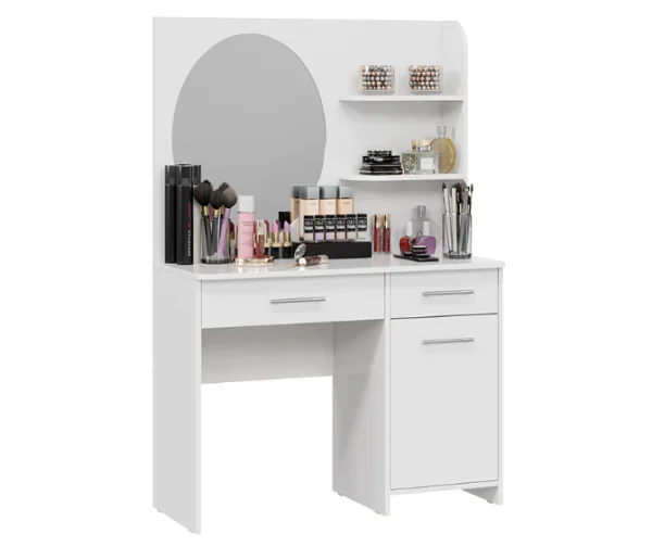 Стол туалетный Эвита белый глянец Стол туалетный Эвита белый глянец