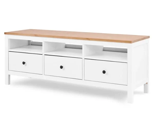 Тумба под телевизор Кымор 148 белый/светло-коричневый Тумба под телевизор Кымор 148 белый/светло-коричневый