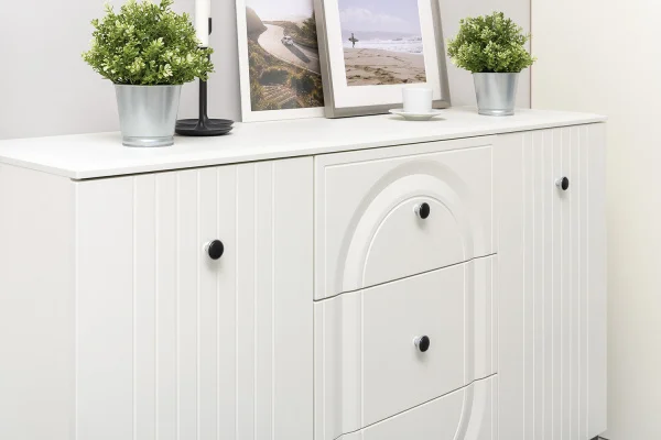 Комод Валенсия 13.309 белый шагрень Комод Валенсия 13.309 белый шагрень