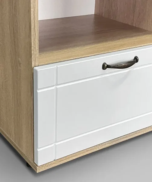 Тумба прикроватная ТПР-3 дуб сонома/белый Тумба прикроватная ТПР-3 дуб сонома/белый