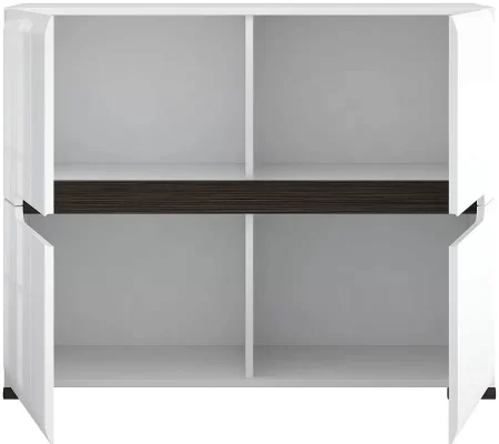 Тумба Ацтека REG4D/8/11 белый глянец