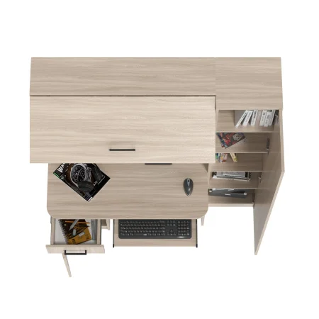 Стол рабочий Aльфа 6-0603 ясень шимо светлый