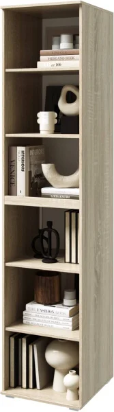 Пенал Ким дуб сонома/белый глянец