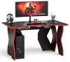 Стол компьютерный СК-5 (1400) венге/кромка красная