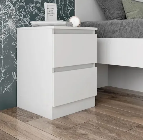 Тумба два ящика Мори ТПМ 400.2 белый Тумба два ящика Мори ТПМ 400.2 белый