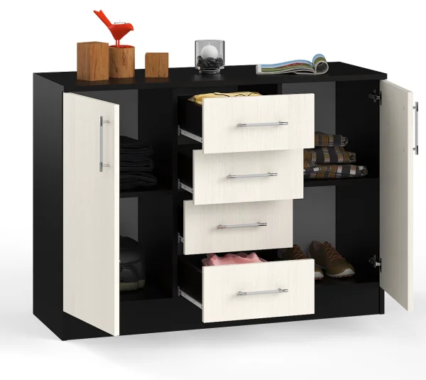 Комод СВК №2 венге/дуб лоредо Комод СВК №2 венге/дуб лоредо