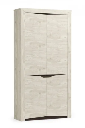 Шкаф для одежды 33.18 Лючия бетон пайн белый
