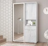 Прихожая Иннэс-4 белый/цемент светлый