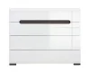 Комод Ацтека KOM4S/8/11 белый глянец