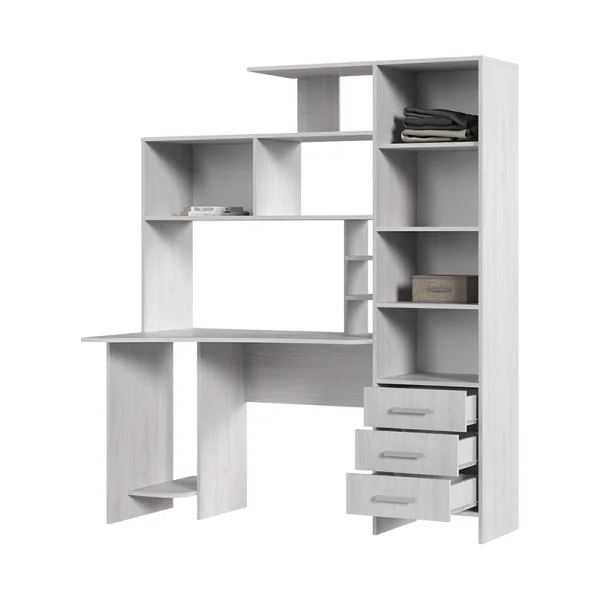 Стол компьютерный №6 ясень анкор светлый