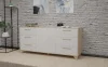 Комод Копенгаген дуб сонома/белый матовый