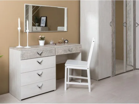 Комод Амели 13.106 шёлковый камень/бетон чикаго беж