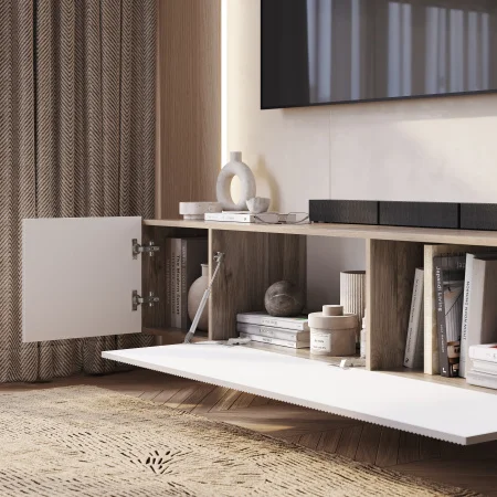 Шкаф навесной Эмилия ШКН-03 дуб смоки/айриш