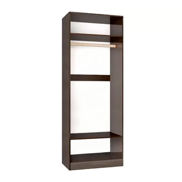 Шкаф 2-створчатый платяной Ненси-2 венге/дуб молочный