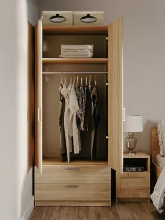 Шкаф с ящиками Село С 5.011 дуб сонома