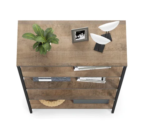 Стеллаж Трувор 13.151.01 дуб гранж песочный/интра