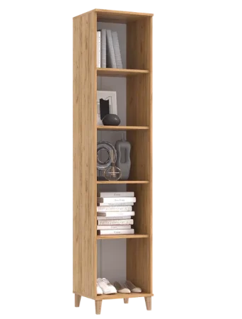 Пенал Ирис закрытый браш вайт/дуб крафт