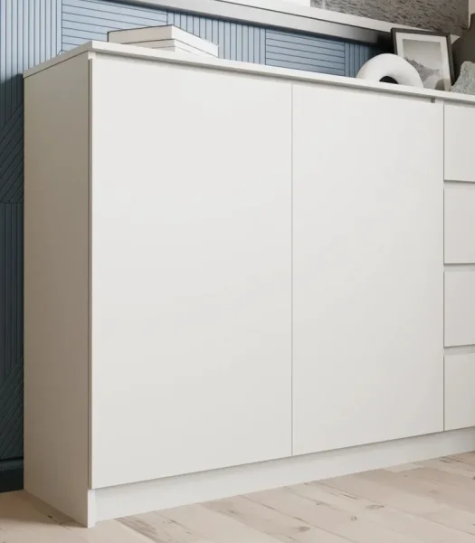 Комод широкий Мори МК 1600.1 сатин Комод широкий Мори МК 1600.1 сатин