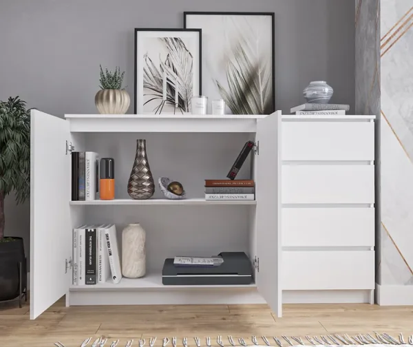 Комод Мори МК 1600.1 белый Комод Мори МК 1600.1 белый