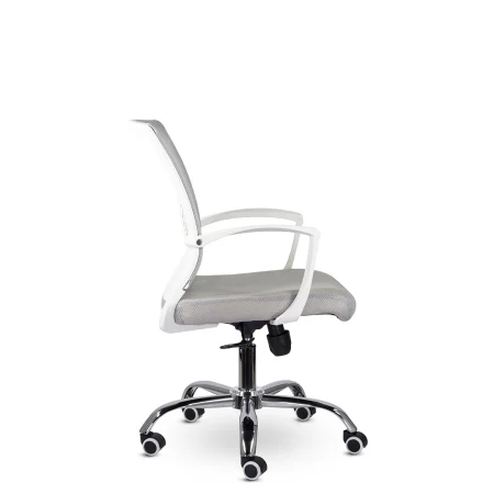 Кресло СН-800 Энжел белый хром серебристый