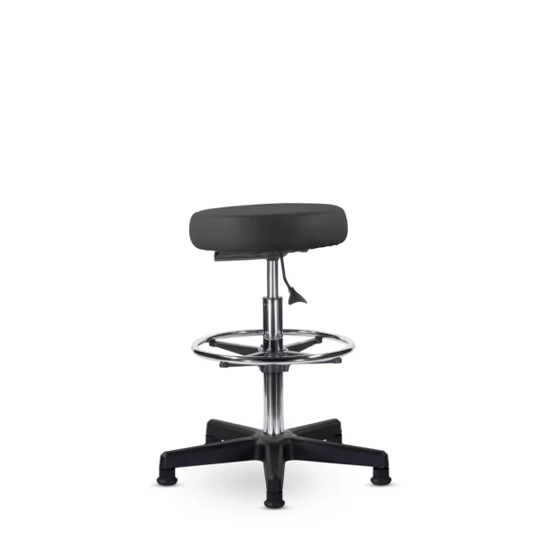 Стул кассира Б/п черный