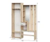 Набор мебели для прихожей Фаворит-1 дуб делано/цемент светлый