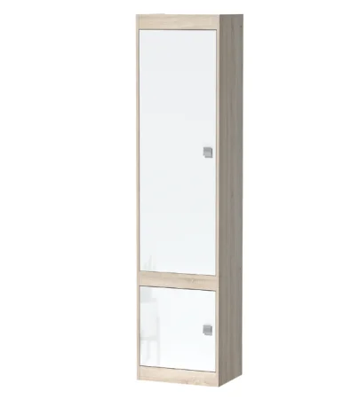 Пенал Галактика дуб сонома/белый глянец