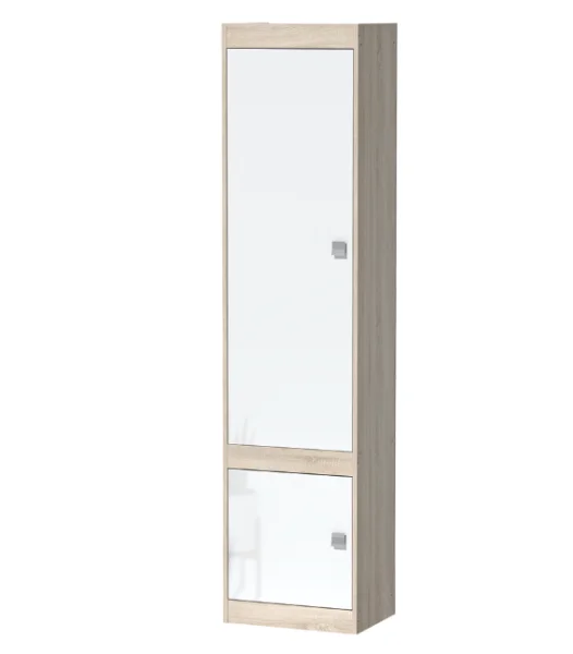 Пенал Галактика дуб сонома/белый глянец